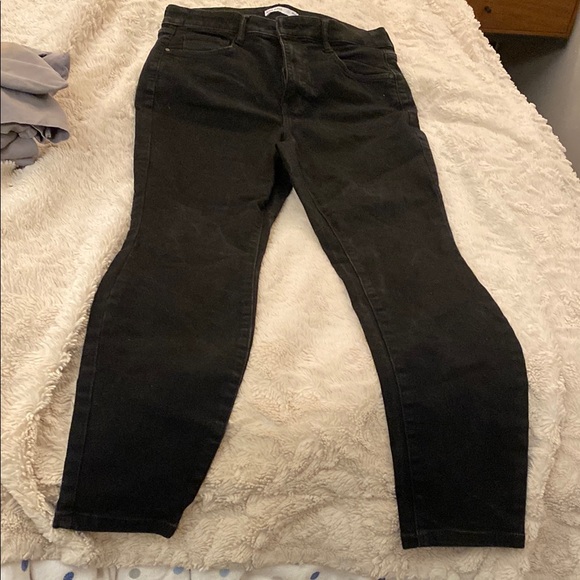 Nine West Black Ankle Cropped Jeans - Picture 1 of 3